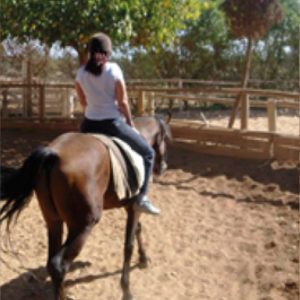 Horse riding